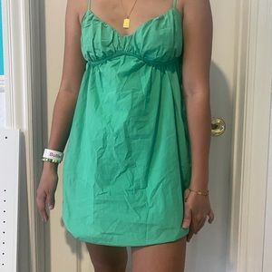 Zara Green Dress